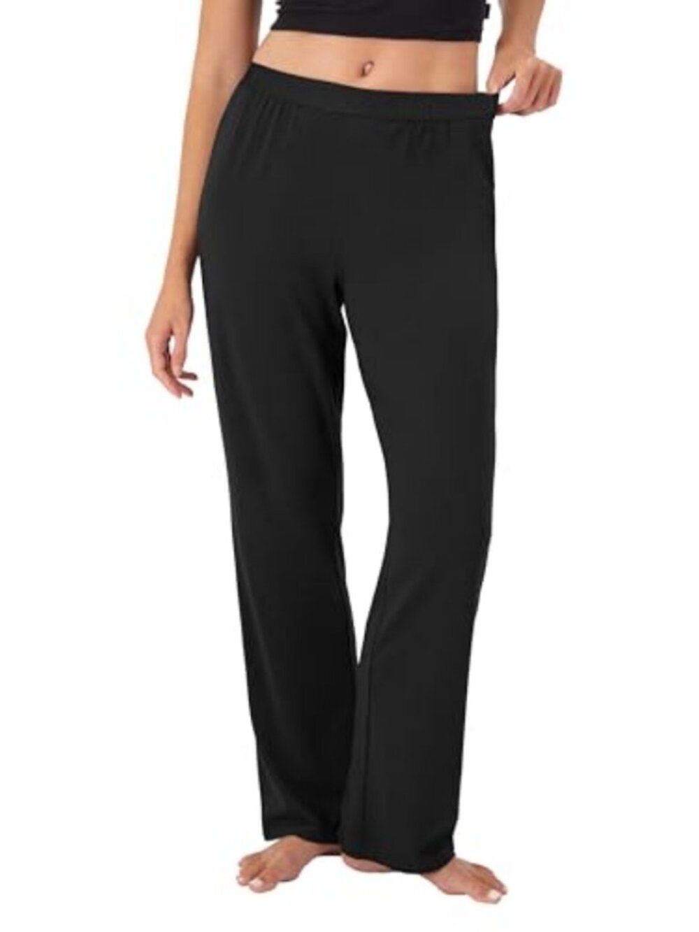 Supersoft Viscose Bamboo Lounge Sleep Pants Straight Leg 30 Inseam